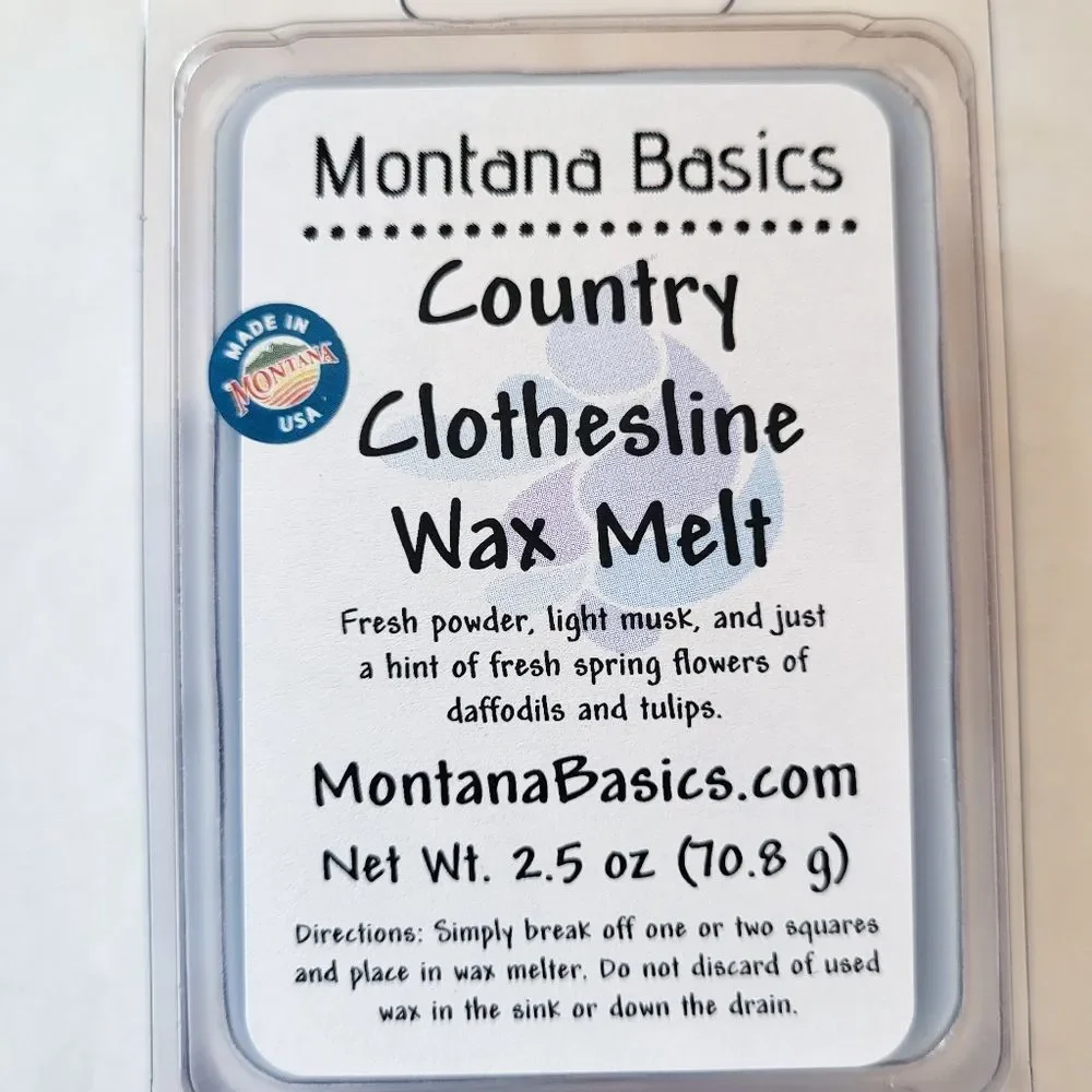 Country Clothesline - Soy Wax Melt - Picture 1 of 1